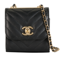 Mini Trendy CC, Leather, Black, 27101178(2019), DB, 2*